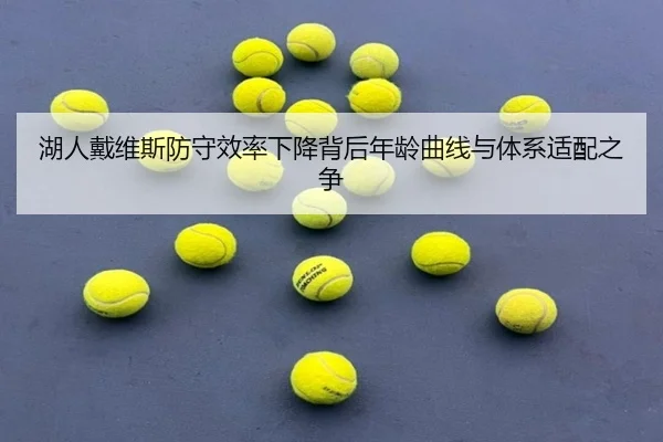 湖人戴维斯防守效率下降背后年龄曲线与体系适配之争